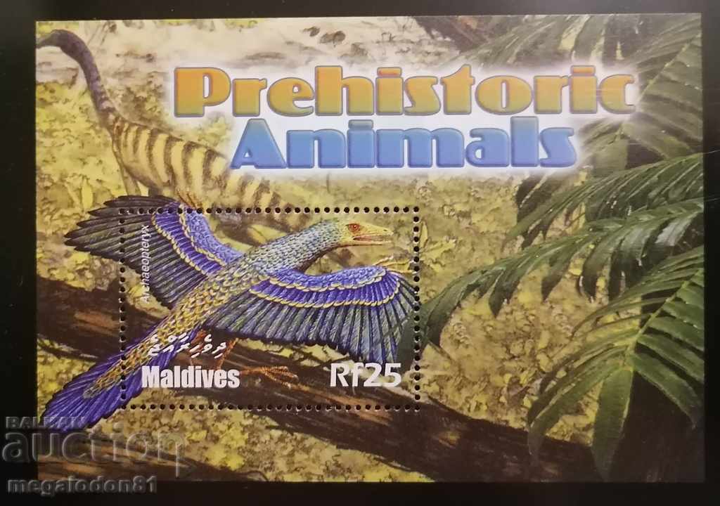 Delivery of Maldives - prehistoric animals