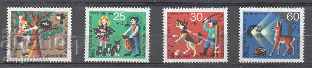 1972. Берлин. Благосъстояние на младежта - Защита на животни