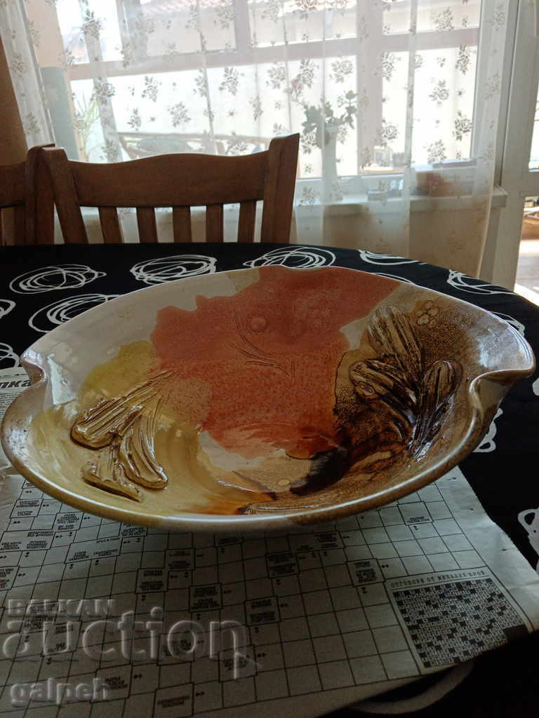 ΣΕΤ ΦΡΟΥΤΟΘΡΑΥΣΗΣ ΚΑΙ ΒΑΖΟ - ART DECO - 30 λέβα - 6