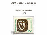 1975. Βερολίνου. Έκτο εθνικό γυμναστικής τουρνουά.