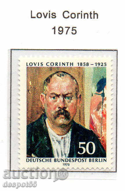 1975. Berlin. Louis Corint (1858-1925), pictor.