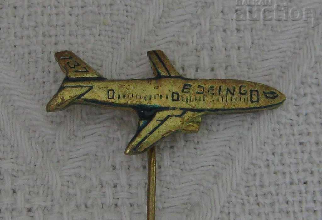 BOEING 737 AIRCRAFT BADGE BOEING 737 AIRCRAFT BADGE