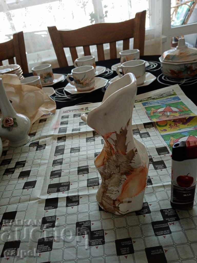 Livrarea VAZĂ - PICITATĂ - ART DECO - 7 BGN. Livrarea VAZĂ - PICITATĂ - ART DECO - 7 BGN.