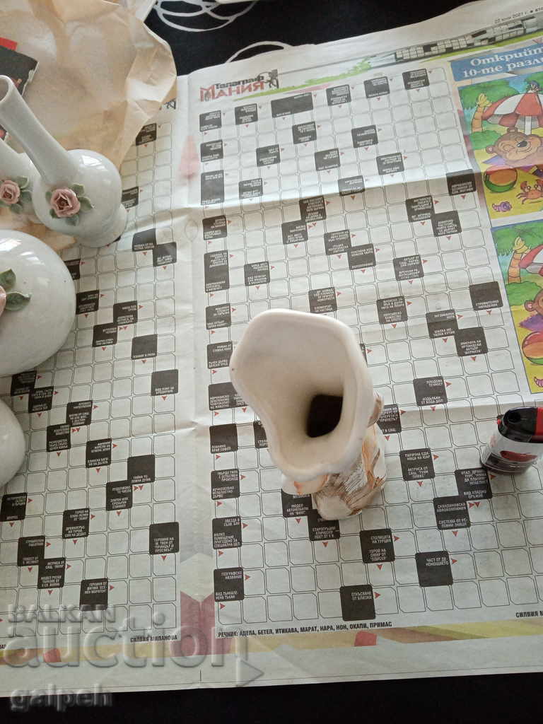 VAZĂ - PICITATĂ - ART DECO - 7 BGN. - 5 VAZĂ - PICITATĂ - ART DECO - 7 BGN. - 5