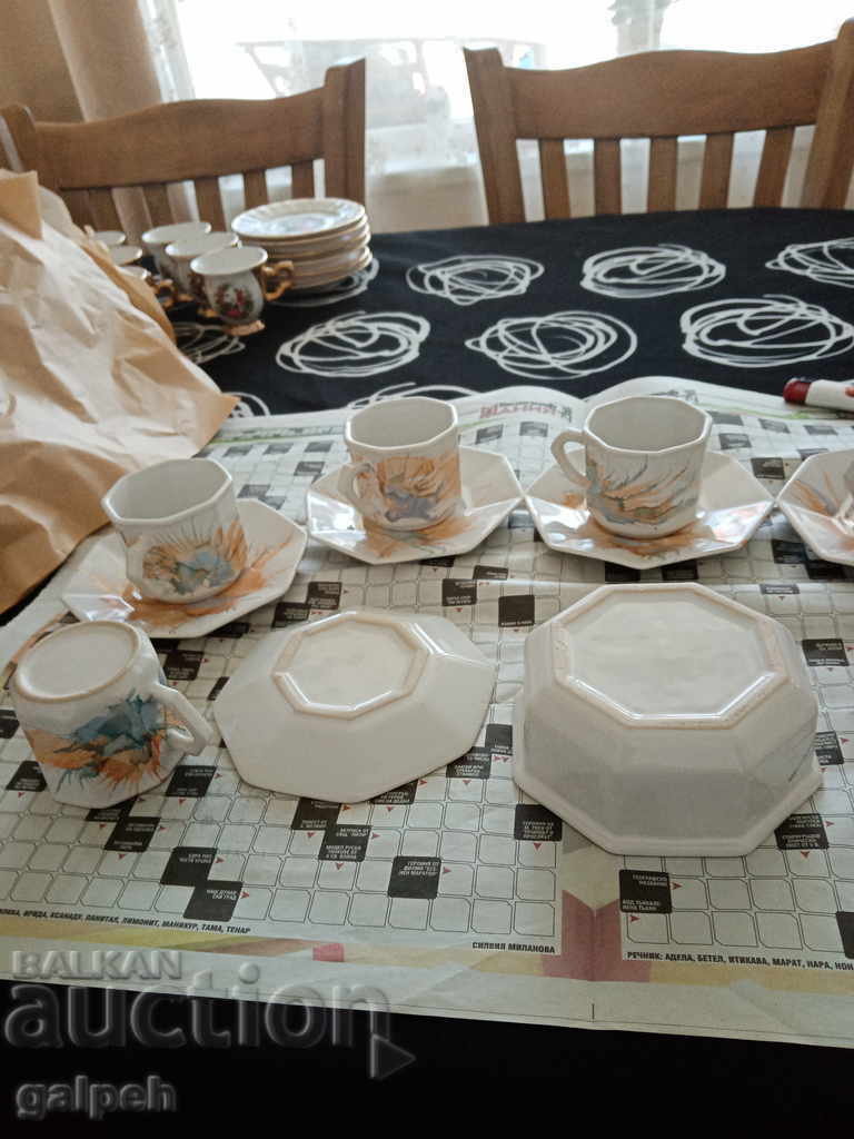 Delivery of COFFEE SERVICE - PAINTED - BGN 35 Delivery of COFFEE SERVICE - PAINTED - BGN 35