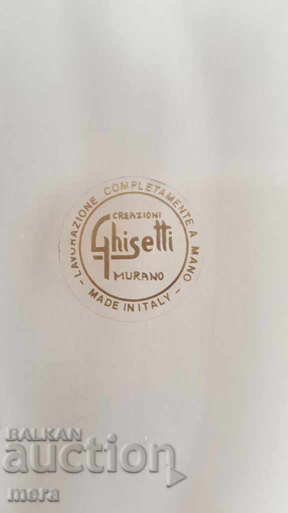 Hand-painted designer vase - Murano - 6