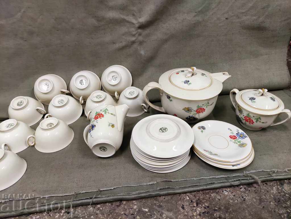Auction porcelain set Hutschenreuther Hohenberg Third Reich Auction porcelain set Hutschenreuther Hohenberg Third Reich