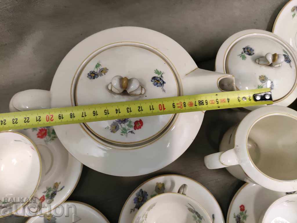 porcelain set Hutschenreuther Hohenberg Third Reich - 6 porcelain set Hutschenreuther Hohenberg Third Reich - 6