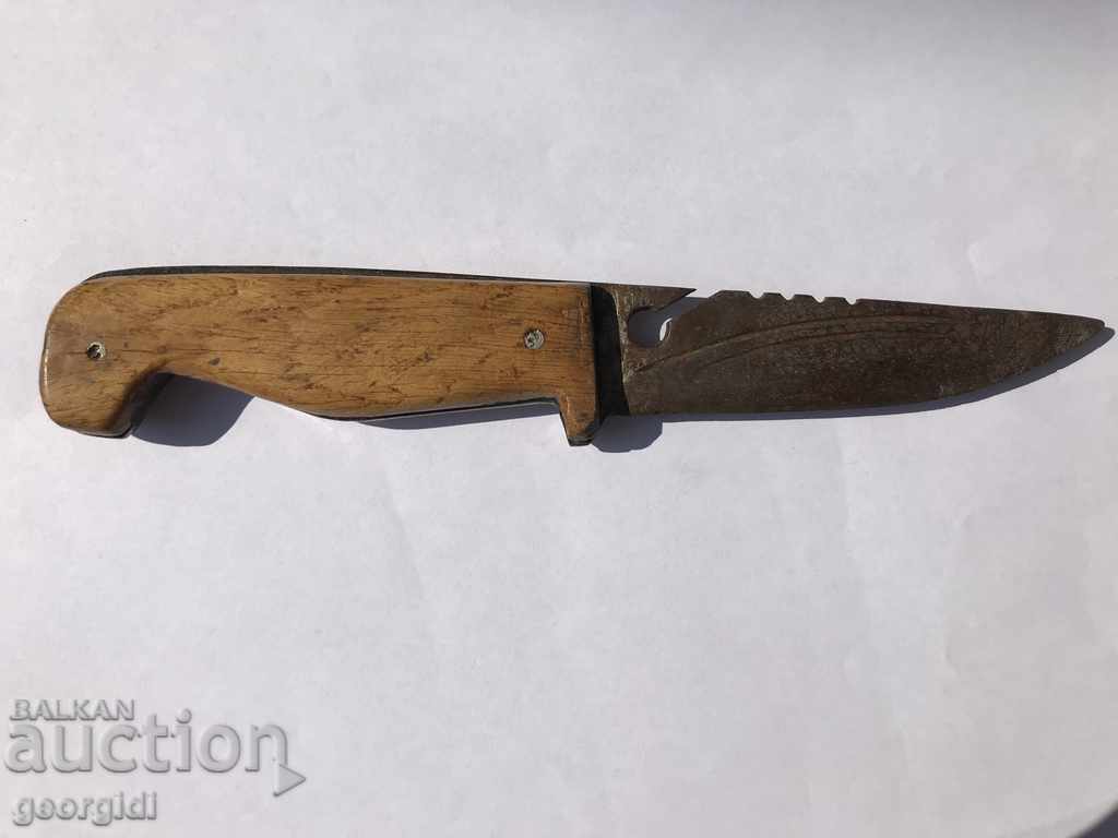 Old handmade knife. № 0395