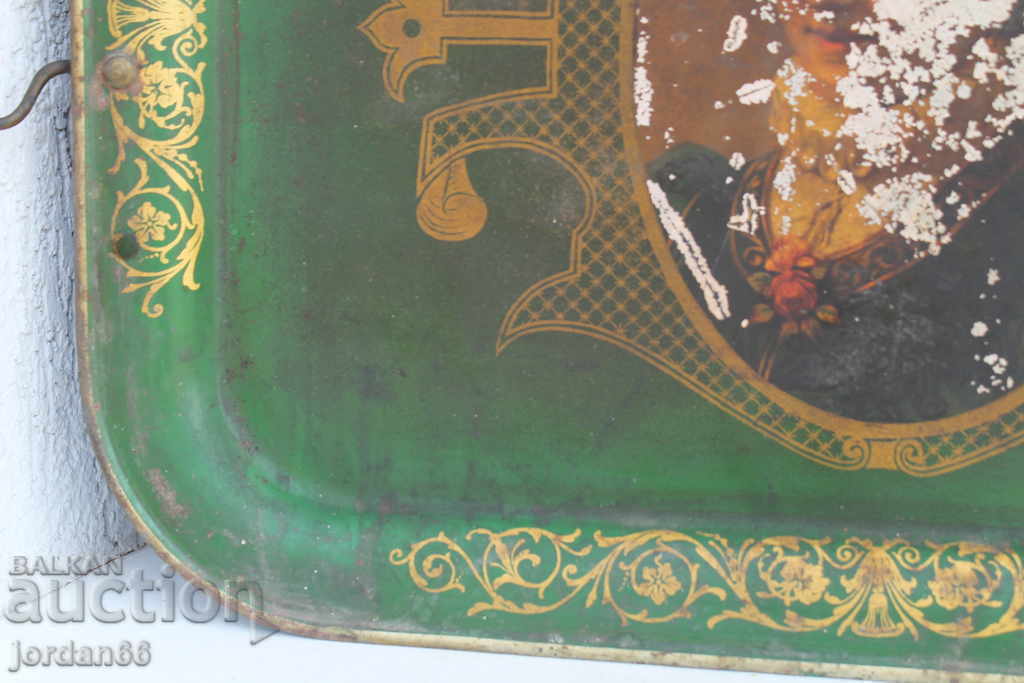 A large painted tray with price 39.00 BGN | € 19.94 A large painted tray with price 39.00 BGN | € 19.94