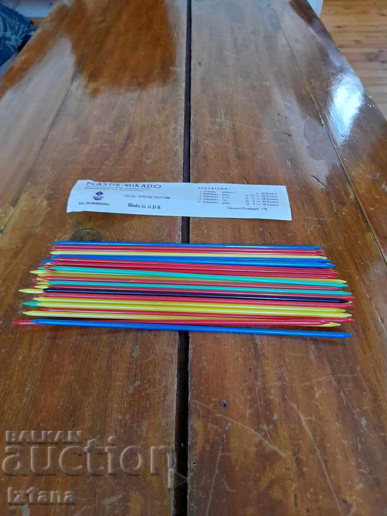 Old Children's game Mikado, Mikado Old Children's game Mikado, Mikado