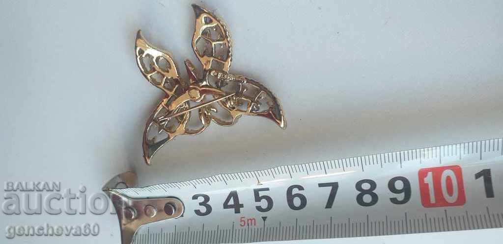BROOCH pendant Goldrie,,Openwork butterfly" with price 30.00 BGN | € 15.34