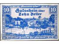 Austria 10 Heller 1920