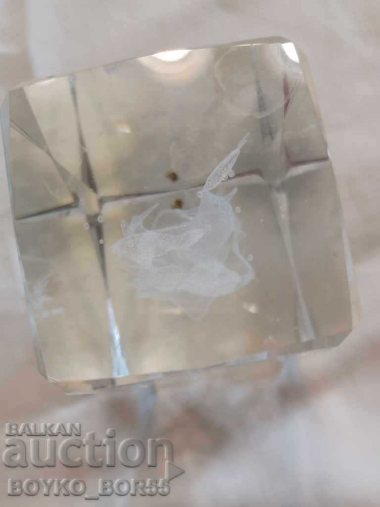 Crystal Paperweight Marine Motifs with price 28.00 BGN | € 14.32 Crystal Paperweight Marine Motifs with price 28.00 BGN | € 14.32