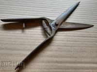 Стара кована ножица, нож, ковано желязо ножици