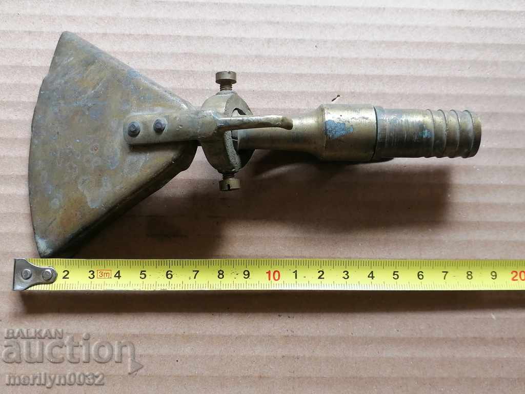 Brass nozzle sprinkler on an old watering system - 6 Brass nozzle sprinkler on an old watering system - 6
