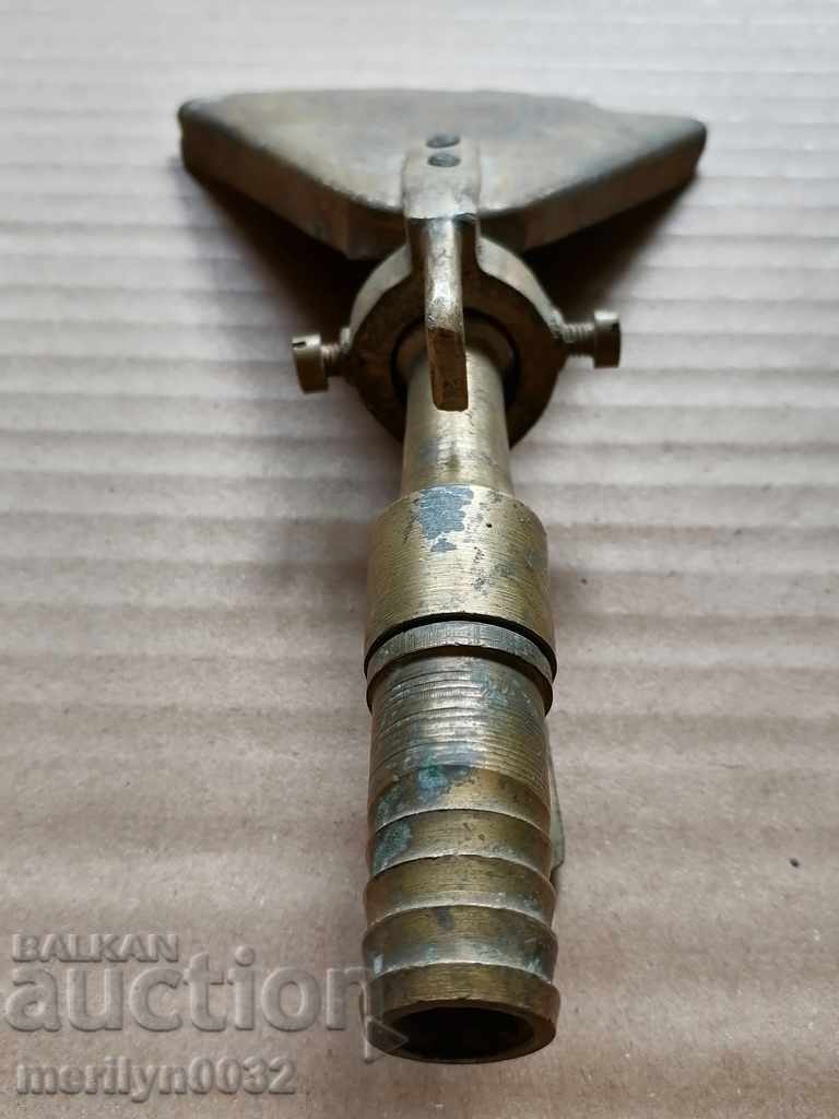 Brass nozzle sprinkler on an old watering system - 7 Brass nozzle sprinkler on an old watering system - 7