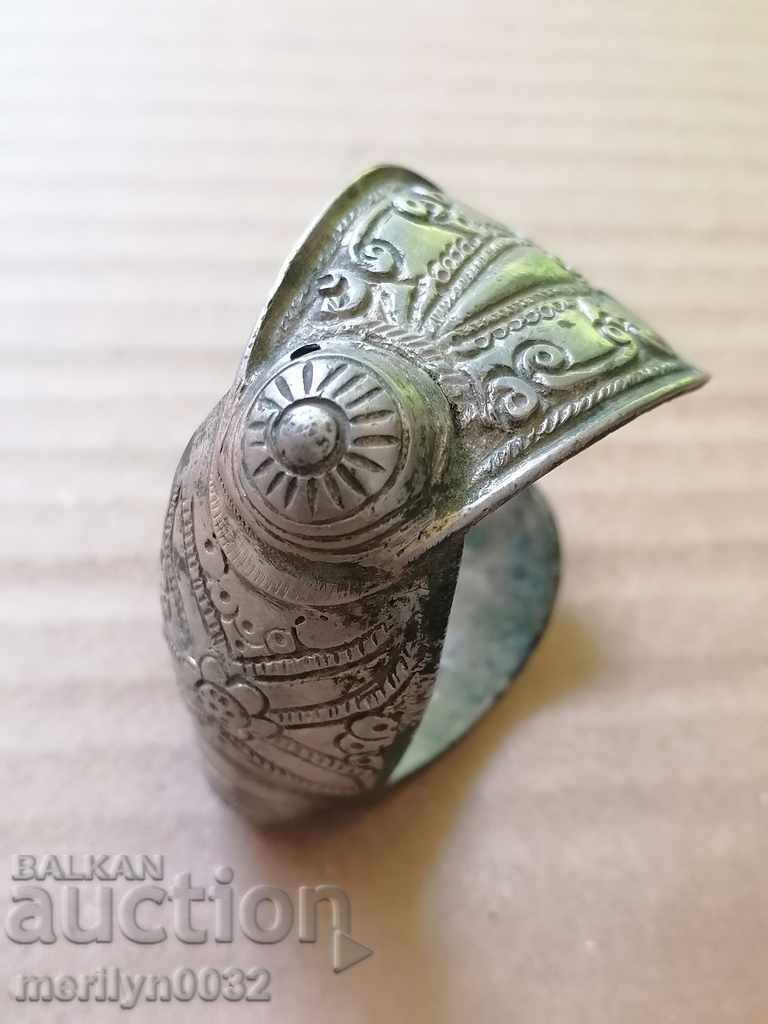 Auction  Renaissance silver bracelet slingshot silver jewelry jewelry