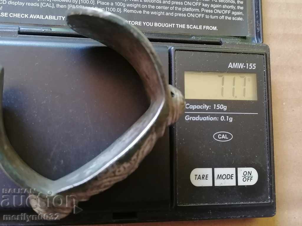 Renaissance silver bracelet slingshot silver jewelry jewelry - 7