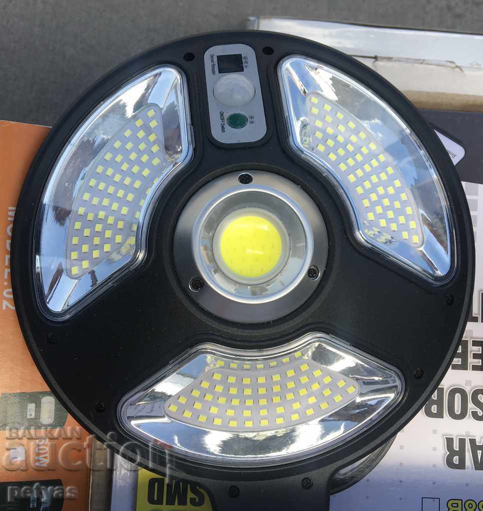 LED SOLAR LAMP, SENSOR, REMOTE - COB 150 LB-1288A with price 25.50 BGN | € 13.04 LED SOLAR LAMP, SENSOR, REMOTE - COB 150 LB-1288A with price 25.50 BGN | € 13.04