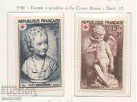 1950. Franța. Crucea Roșie.