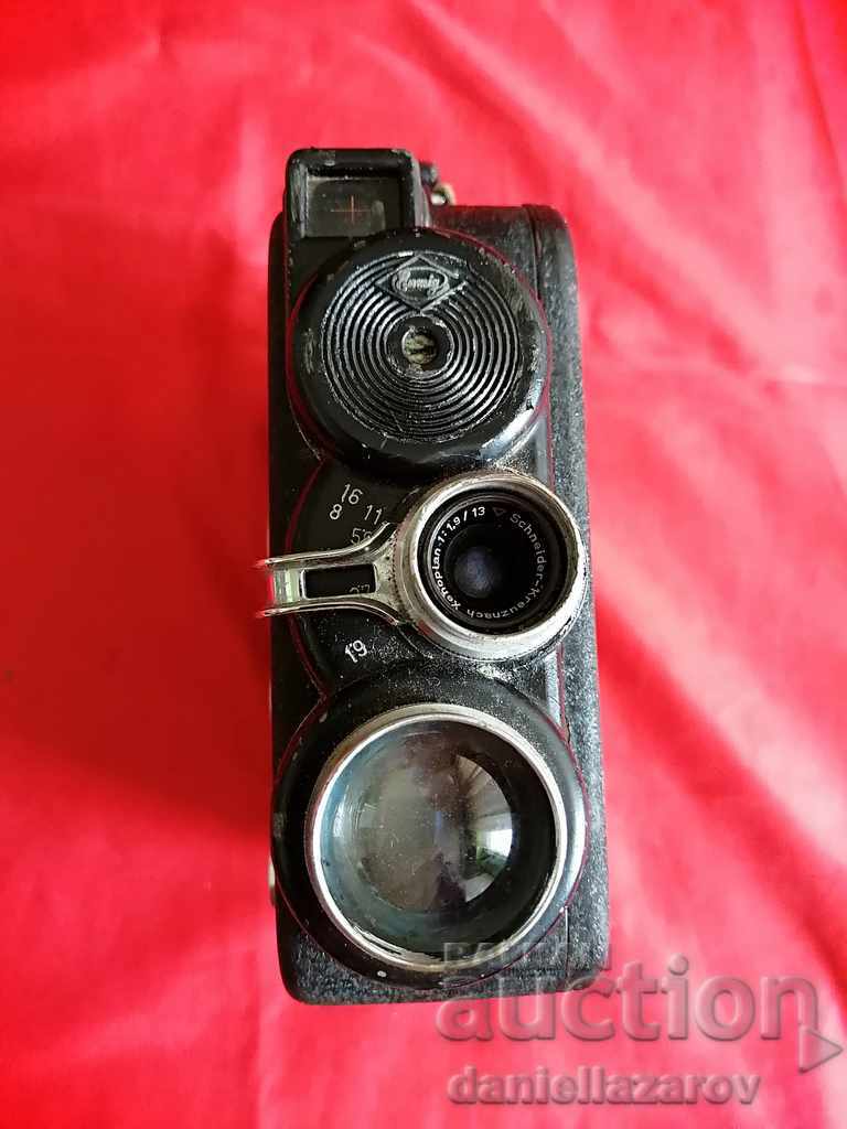Σπάνια συλλεκτική μηχανική κάμερα Eumig 1937 με τιμή 110.00 BGN | € 56.24 Σπάνια συλλεκτική μηχανική κάμερα Eumig 1937 με τιμή 110.00 BGN | € 56.24