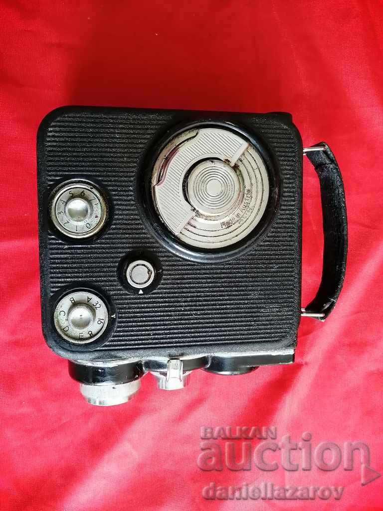 Δημοπρασία Σπάνια συλλεκτική μηχανική κάμερα Eumig 1937 Δημοπρασία Σπάνια συλλεκτική μηχανική κάμερα Eumig 1937