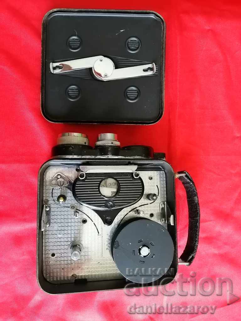 Σπάνια συλλεκτική μηχανική κάμερα Eumig 1937 - 6 Σπάνια συλλεκτική μηχανική κάμερα Eumig 1937 - 6