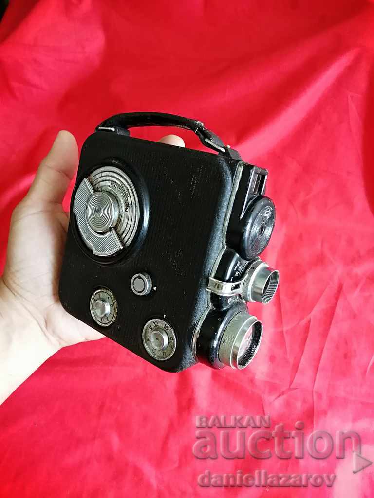 Σπάνια συλλεκτική μηχανική κάμερα Eumig 1937 - 7 Σπάνια συλλεκτική μηχανική κάμερα Eumig 1937 - 7