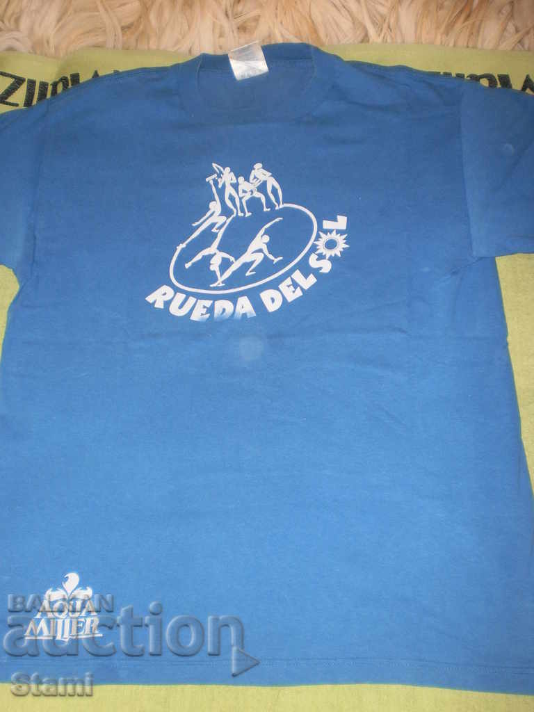 Γνήσιο ανδρικό κοντομάνικο μπλουζάκι από το Μεξικό με τύπωμα, M