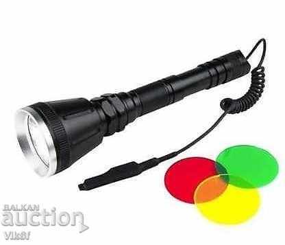 Hunting torch BL-Q2888-T6 CREE + two batteries with price 44.50 BGN | € 22.75 Hunting torch BL-Q2888-T6 CREE + two batteries with price 44.50 BGN | € 22.75