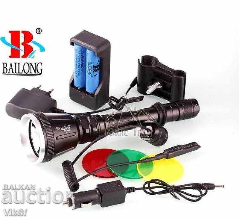 Auction Hunting torch BL-Q2888-T6 CREE + two batteries Auction Hunting torch BL-Q2888-T6 CREE + two batteries