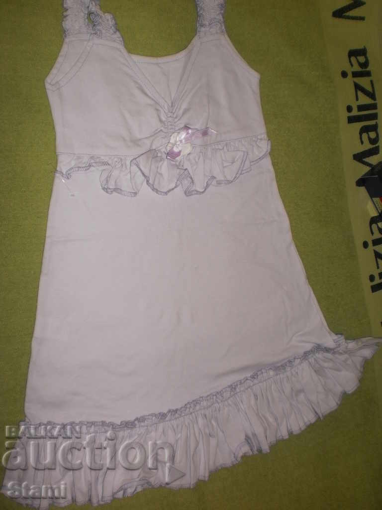 Knitted children's dress with straps, size 122, new - 5 Knitted children's dress with straps, size 122, new - 5