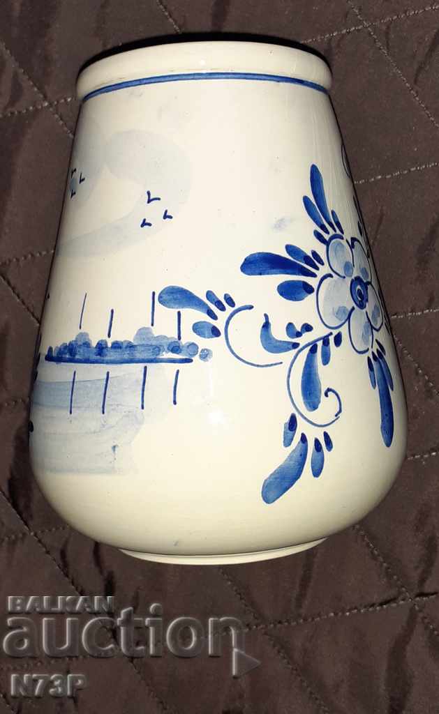 Аукцион ..DELFTS.. ВАЗИЧКА. СТАР МАРКОВ ПОРЦЕЛАН.