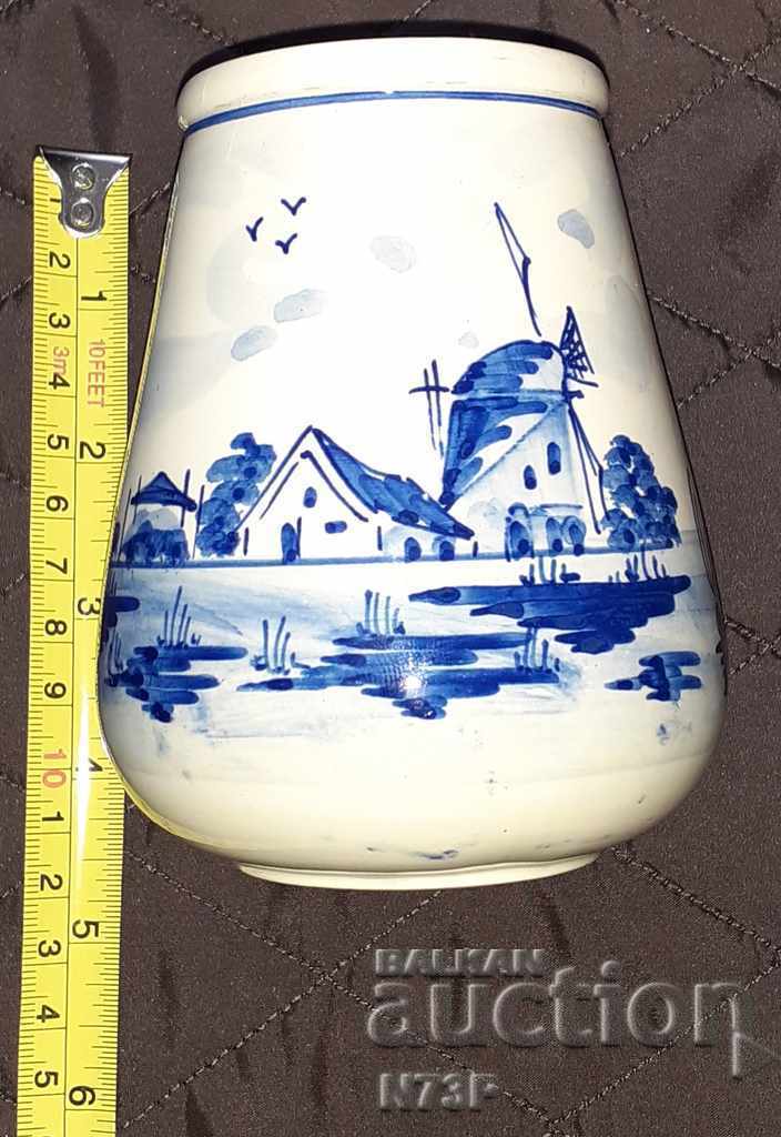 ..DELFTS.. ВАЗИЧКА. СТАР МАРКОВ ПОРЦЕЛАН. - 5