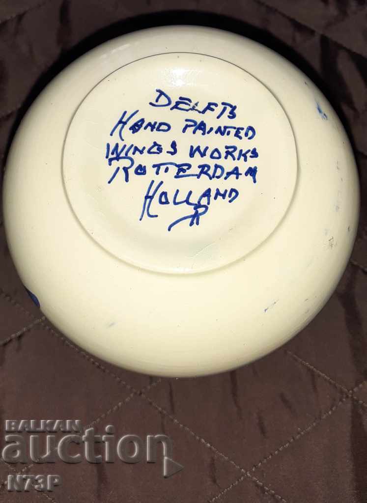 ..DELFTS.. ВАЗИЧКА. СТАР МАРКОВ ПОРЦЕЛАН. - 6