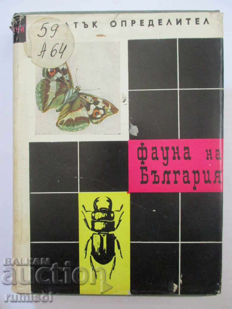 Fauna of Bulgaria - short determinant: Invertebrates