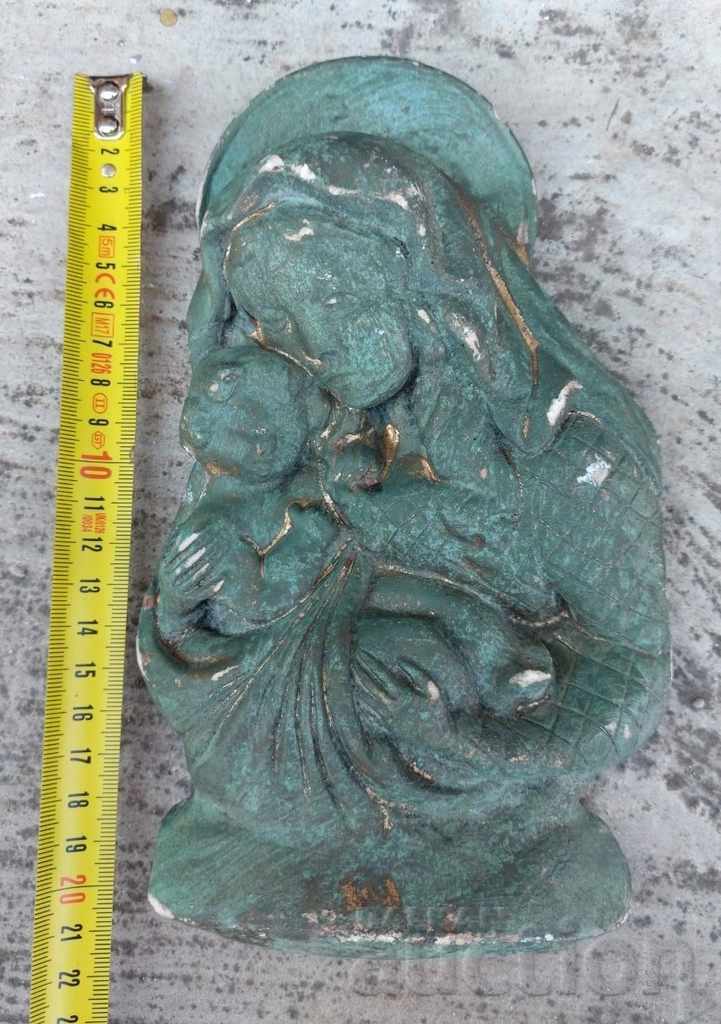 Аукцион ГИПСОВО ПАНО ДЕВА МАРИЯ ИСУС ХРИСТОС ИКОНА Аукцион ГИПСОВО ПАНО ДЕВА МАРИЯ ИСУС ХРИСТОС ИКОНА