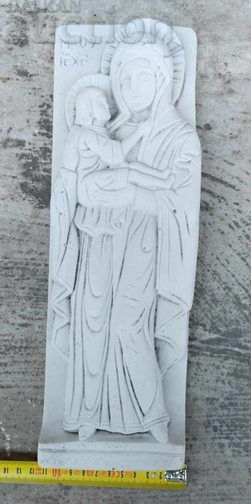 Аукцион ГИПСОВО ПАНО ДЕВА МАРИЯ ИСУС ХРИСТОС ИКОНА Аукцион ГИПСОВО ПАНО ДЕВА МАРИЯ ИСУС ХРИСТОС ИКОНА