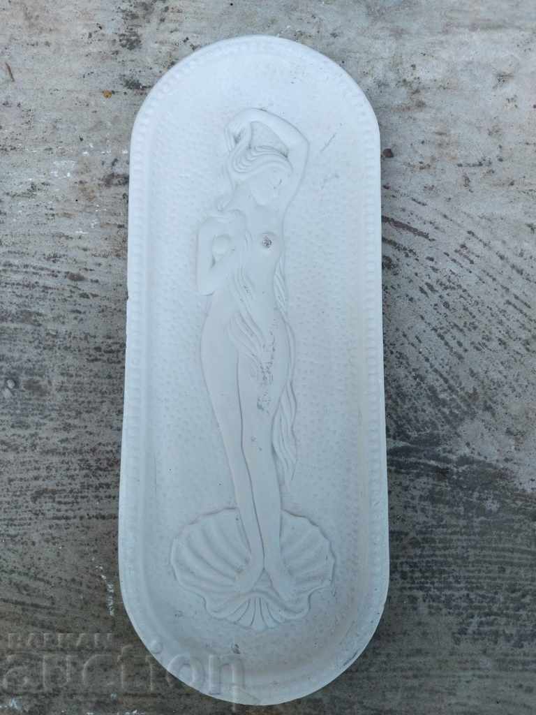 Delivery of PLASTER PANEL NAKED WOMAN GREEK GODDESS VENUS Delivery of PLASTER PANEL NAKED WOMAN GREEK GODDESS VENUS