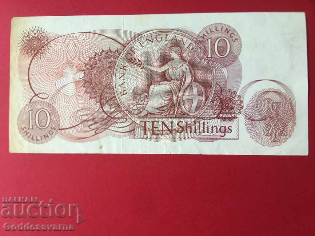 England 10 shillings 1960-61 L K Obrien Pick 373a Ref 6935 with price 14.00 BGN | € 7.16 England 10 shillings 1960-61 L K Obrien Pick 373a Ref 6935 with price 14.00 BGN | € 7.16