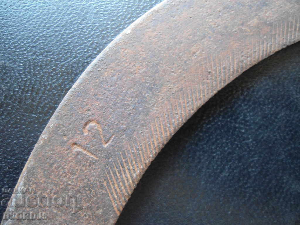Old sickle, №12, marking with price 5.00 BGN | € 2.56 Old sickle, №12, marking with price 5.00 BGN | € 2.56
