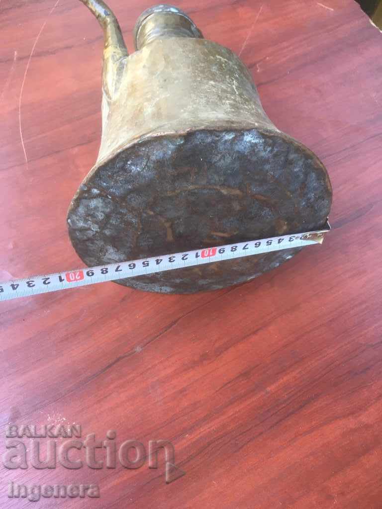 ИБРИК СЪД ОГРОМЕН ОСМАНСКИ МЕД БАКЪР СТАРИНЕН - 6 ИБРИК СЪД ОГРОМЕН ОСМАНСКИ МЕД БАКЪР СТАРИНЕН - 6