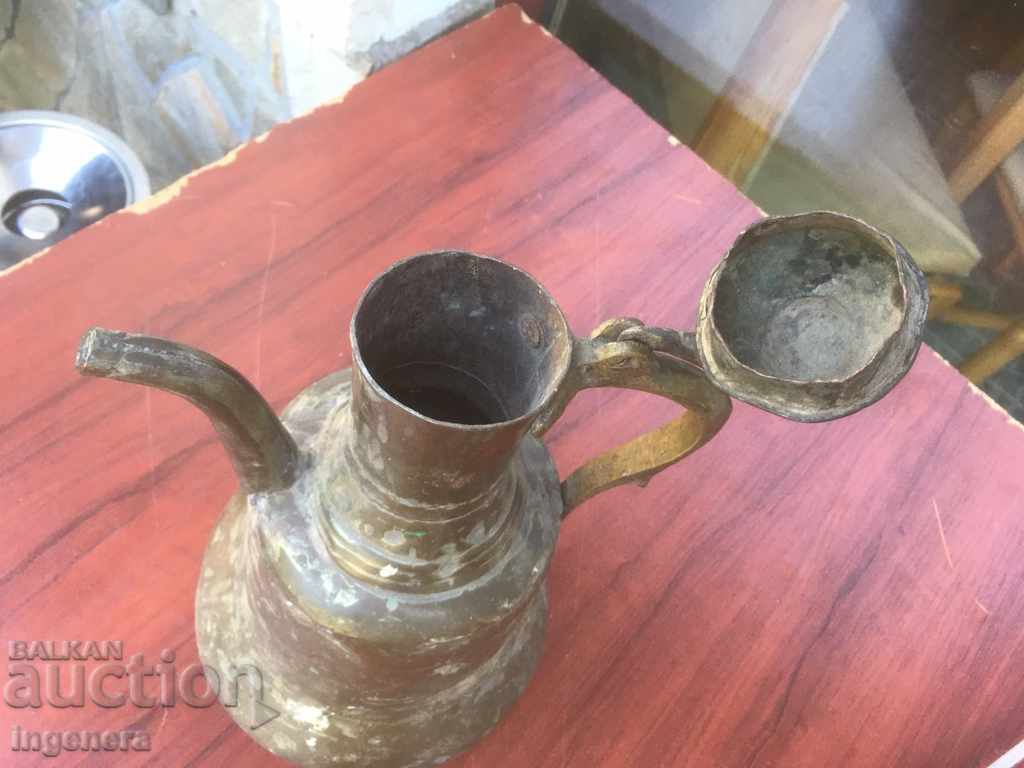 Delivery of IBRIK COURT OTTOMAN ANCIENT HONEY COPPER Delivery of IBRIK COURT OTTOMAN ANCIENT HONEY COPPER