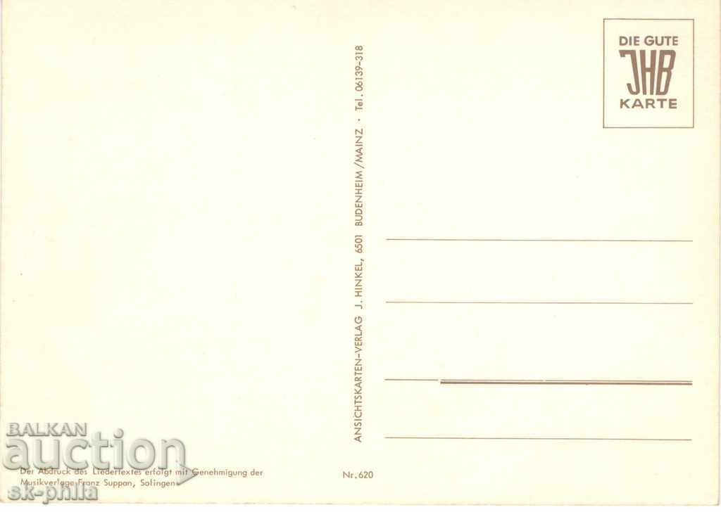 Old postcard - Humor - Why is the Rhine so nice? with price 1.80 BGN | € 0.92 Old postcard - Humor - Why is the Rhine so nice? with price 1.80 BGN | € 0.92