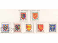 1954. France. Coats of arms.