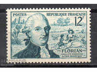 1955. Franța. Jean-Pyer Clary decembrie Florian, scriitor francez