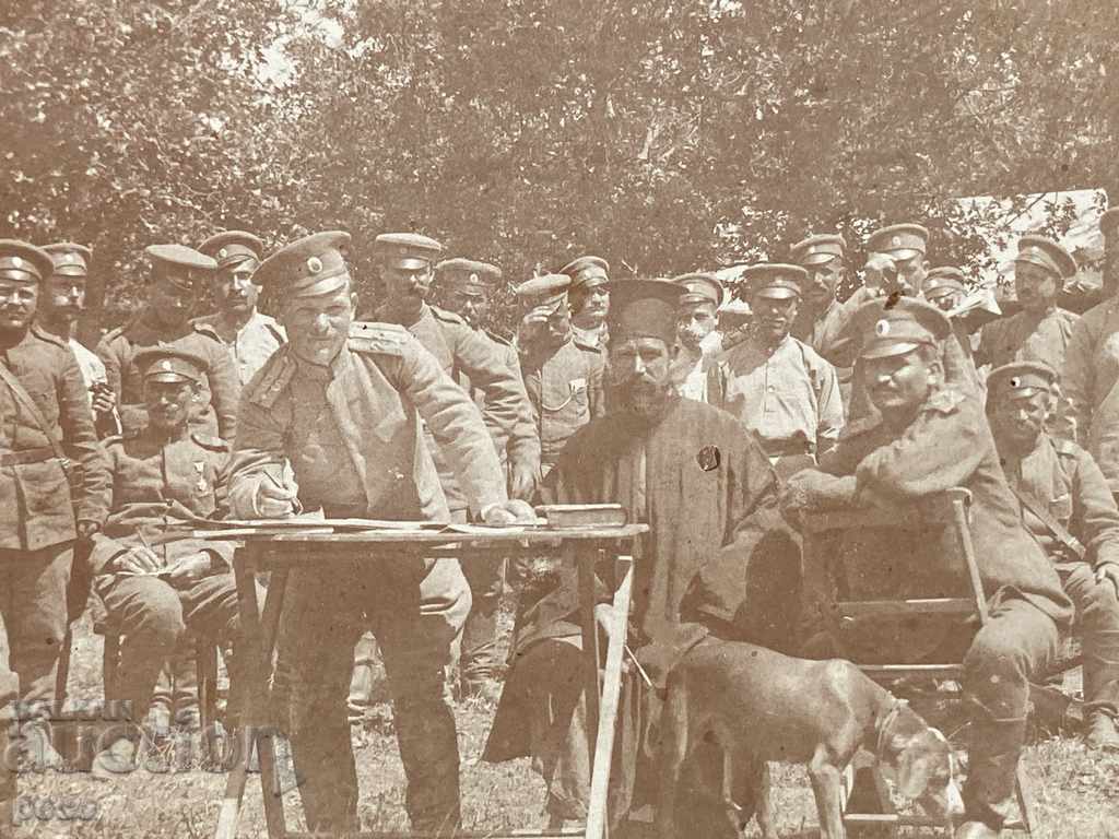 Auction "Distributing Pay at the Bivouac" 1916 Pop and Dog Accountants Auction "Distributing Pay at the Bivouac" 1916 Pop and Dog Accountants