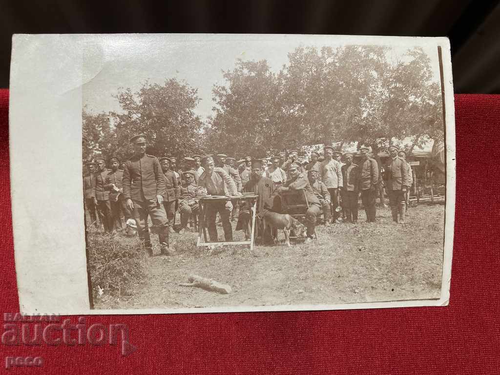 "Distributing Pay at the Bivouac" 1916 Pop and Dog Accountants - 5 "Distributing Pay at the Bivouac" 1916 Pop and Dog Accountants - 5