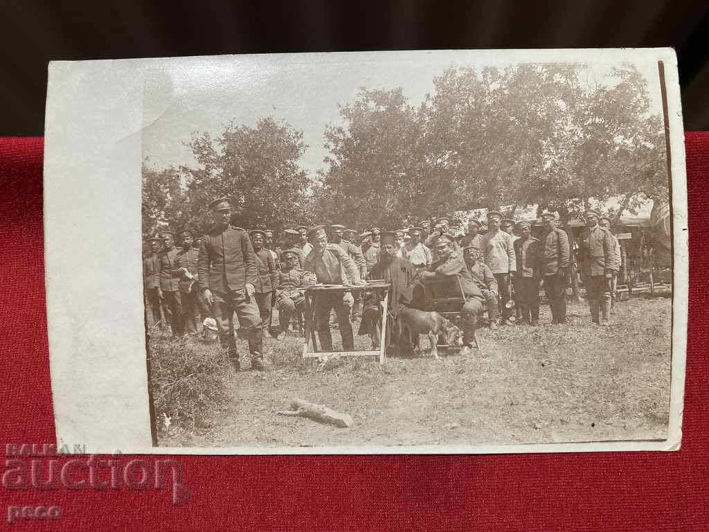 "Distributing Pay at the Bivouac" 1916 Pop and Dog Accountants - 6 "Distributing Pay at the Bivouac" 1916 Pop and Dog Accountants - 6